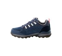 Jack Wolfskin - Women's Refugio Texapore Low - Chaussures multisports - EU 43 - dark blue / grey