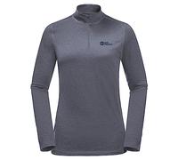 Jack Wolfskin Femme Sky Thermal Hz W T-Shirt De Randonnée, Dauphin, S EU