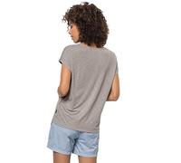 Jack Wolfskin Femme Travel W tshirt, Gris, XXL EU