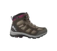 Jack Wolfskin Femme Vojo 3 Texapore Mid W Chaussure de Marche, Kaki Bourgogne, 36 EU