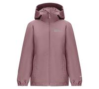 Jack Wolfskin Flaze Jacket K Veste de Pluie Fille, Mauve, 8-9 Ans