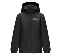 Jack Wolfskin Flaze Jacket K Veste de Pluie Garçon, Noir, 8-9 Ans