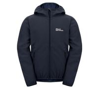 Jack Wolfskin FOURWINDS Jacket Kids Veste Softshell, Night Blue, 92 Unisex Kinder