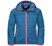 Jack Wolfskin FOURWINDS Veste softshell pour enfant Bleu vague 176