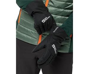 Jack Wolfskin Gants d'hiver Basiques Unisexes, Noirs, Taille XS, Noir, XS