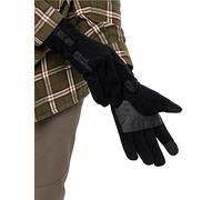Jack Wolfskin Gants d'hiver Unisexes en Laine, Noir, Taille S, Noir, S