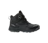 Jack Wolfskin Garçon Unisex Kinder CYROX Texapore DIAL Mid K Chaussure de Marche, Noir, 28 EU