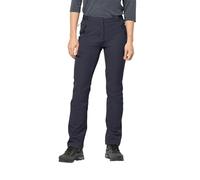 Jack Wolfskin GEIGELSTEIN Pants W Pantalon de randonnée Softshell Déperlant, Graphite, 34 Femme