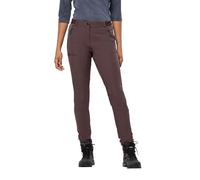 Jack Wolfskin Geigelstein Slim Pants W Pantalon de randonnée Softshell Surpantalon Imperméable, Graphite, Taille 34 Femme