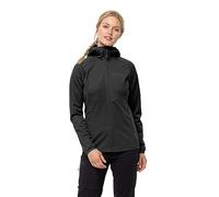 Jack Wolfskin Go Hike Softshell W Veste Femme, Noir, L