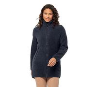 Jack Wolfskin High Curl Coat Jacket Bleu S Femme