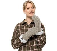 Jack Wolfskin HIGHLOFT Gants tricotés pour Femme, Gris poussiéreux, Taille S, Dusty Grey, S