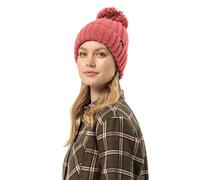 Jack Wolfskin HIGHLOFT Knit Beanie W, Bonnet Femme, Red Coral,