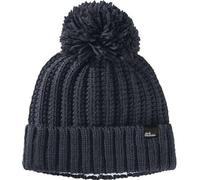 JACK WOLFSKIN Highloft Knit bonnet femme bleu S