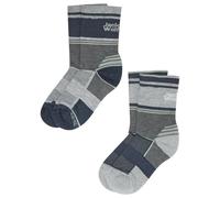Jack Wolfskin Hike Long Socks Gris EU 31-33 Enfants