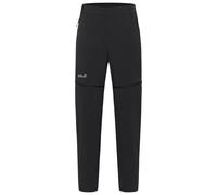 Jack Wolfskin - Hikeout Zip Away Pants - Pantalon de trekking - 46 - Regular - black