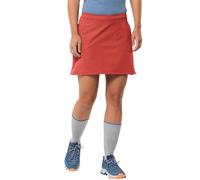 Jack Wolfskin Hiking Alpine Skort W Jupe-Short, Rouge Vif, 38 Femme