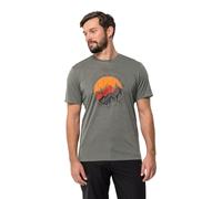 Jack Wolfskin Hiking S/S T M T-Shirt à Manches Courtes Homme, Gecko Green, m