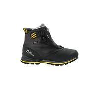 Jack Wolfskin Homme 1995 SERIES TEXAPORE MID M Chaussure de Marche, Noir / Burly Jaune Xt, 47 EU