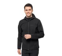 Jack Wolfskin Homme Bornberg Hoody M Coat, Noir, S EU