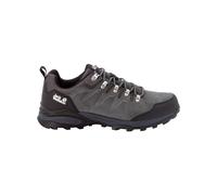 Jack Wolfskin Homme REFUGIO TEXAPORE LOW M Chaussure de Trail, Gris / Noir, 45 EU