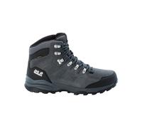 Jack Wolfskin - Refugio Texapore Mid - Chaussures de randonnée - EU 44,5 - grey / black