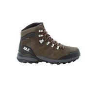 Jack Wolfskin Homme REFUGIO TEXAPORE MID M Chaussure de Trail, Khaki / Phantom, 47 EU