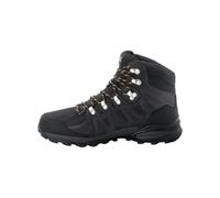 Jack Wolfskin Homme REFUGIO TEXAPORE MID M Chaussure de Trail, Phantom / Burly Jaune Xt, 47 EU