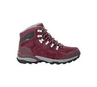 Jack Wolfskin Homme Refugio Texapore Mid W Chaussure de randonnée, Dark Maroon, 37.5 EU