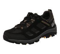 Jack Wolfskin Homme VOJO 3 TEXAPORE LOW M Chaussure de Trail, Noir / Burly Jaune Xt, 41 EU