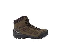 Jack Wolfskin Homme VOJO 3 TEXAPORE MID M Chaussure de Trail, Khaki / Phantom, 40.5 EU