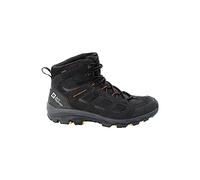 Jack Wolfskin Homme VOJO 3 TEXAPORE MID M Chaussure de Trail, Noir / Burly Jaune Xt, 40.5 EU