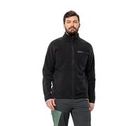Jack Wolfskin Homme Waldsteig Fz Blouson De Polyester Molletonné, Noir, XL EU