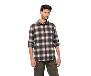 Jack Wolfskin Homme Wanderweg T-Shirt Chemise, Dark Navy, L EU
