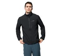Jack Wolfskin Homme Whirlwind Men Coat, Noir, M EU