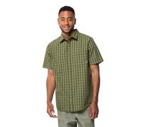 Jack Wolfskin Hot Springs Short Sleeve Shirt Vert S Homme