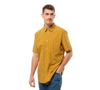 Jack Wolfskin Hot Springs Shirt M Chemise, Curry Check, XL Herren