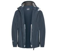 JACK WOLFSKIN Veste outdoor 'ICELAND' bleu nuit / gris argenté, Taille 116