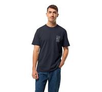 Jack Wolfskin Jack Tent T M T-Shirt, Bleu Nuit, L Homme