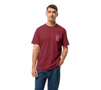Jack Wolfskin Jack Tent T M T-Shirt, Deep Ruby, S Homme