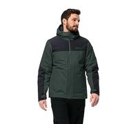 Jack Wolfskin Jasper Ins JKT M Veste Homme, Olive Noire, XXL