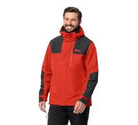 Jack Wolfskin Jasper JKT Homme Veste, Strong Red, L