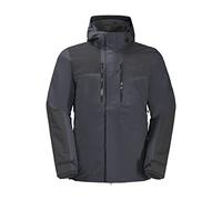 Jack Wolfskin Jasper Veste 3 en 1 pour homme Ébène Taille S
