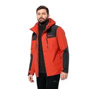 Jack Wolfskin Jasper Veste double imperméable 3 en 1 pour homme