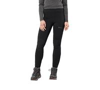 Jack Wolfskin Kammweg Collants W Non Applicable, Noir, XS Femme