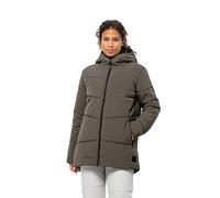 Jack Wolfskin Karolinger Long JKT W Veste, Café Froid, XS Femme