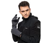 Jack Wolfskin KASKADEN Gants unisexes Ebène Taille S, ébène, S