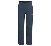 Jack Wolfskin - Kid's Fourwinds Pants - Pantalon softshell - 128 - midnight sky