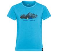 Jack Wolfskin - Kid's Hiking Graphic T-Shirt - T-shirt technique - 140 - print empire blue