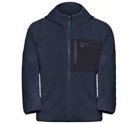 Jack Wolfskin - Kid's Ice Curl Hood Jacket - Veste polaire - 128 - midnight sky